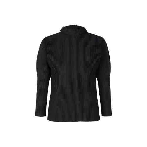 ISSEY MIYAKE Мужские черные свитеры