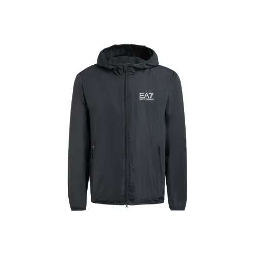 EMPORIO ARMANI EA7 Куртки и Пальто Мужской Черный