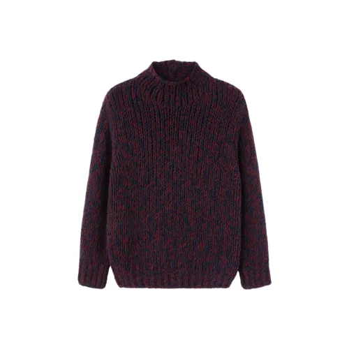 Loro Piana Бордо Красный Мужские Свитера