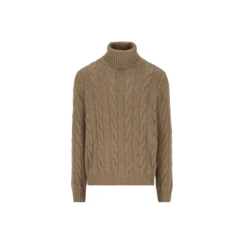 Loro Piana Коричневые Мужские Свитера