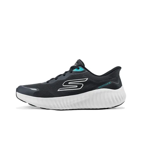 Skechers GO RUN NOW Low Топ Повседневная Беговая Обувь Мужская Черная