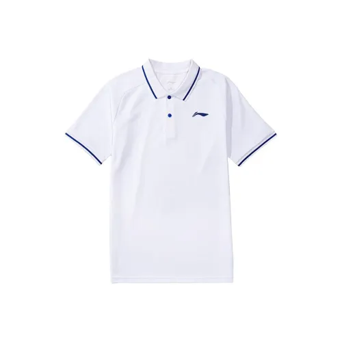 Поло с подкладкой унисекс базовый белый