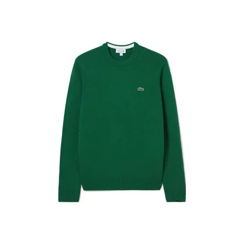 Свитеры LACOSTE Collaboration Крокодил Зеленый Мужские