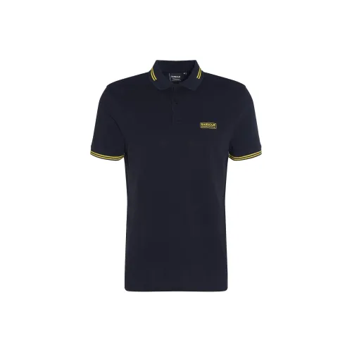 BARBOUR Мужская черная поло