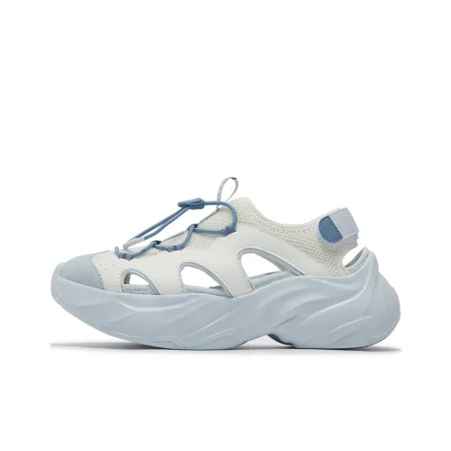 361° Glutton Shoes Slip-resistant Abrasion-resistant Hiking Shoes Women's Glass Blue Перевод 361° Glutton Shoes Противоскользящие Устойчивые к износу Обувь для активного отдыха Женская Стекло Синий