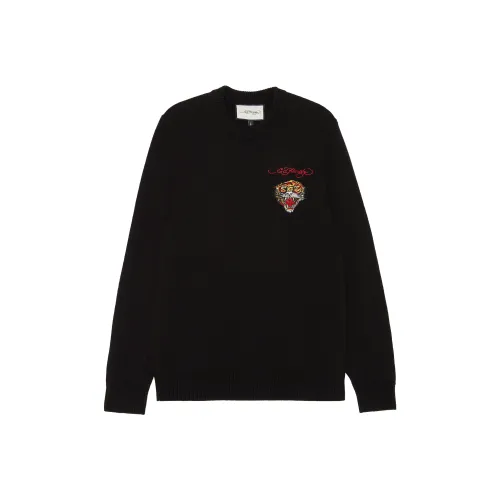 Ed Hardy Черный E1OWM030 Мужской Трикотаж