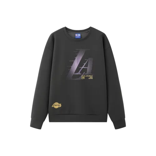 NBA Los Angeles Lakers Толстовка Унисекс Темно-Серый