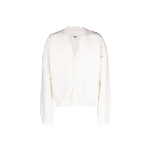 MM6 Maison Margiela совместный бренд Белый Мужской Свитера
