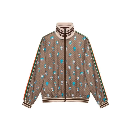 GUCCI x Дораэмон SS21 Куртка Мужская Бежевая