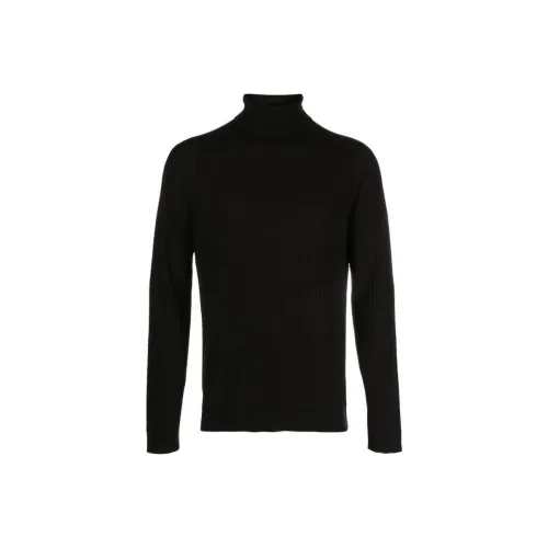 GIORGIO ARMANI Черные Мужские Свитера