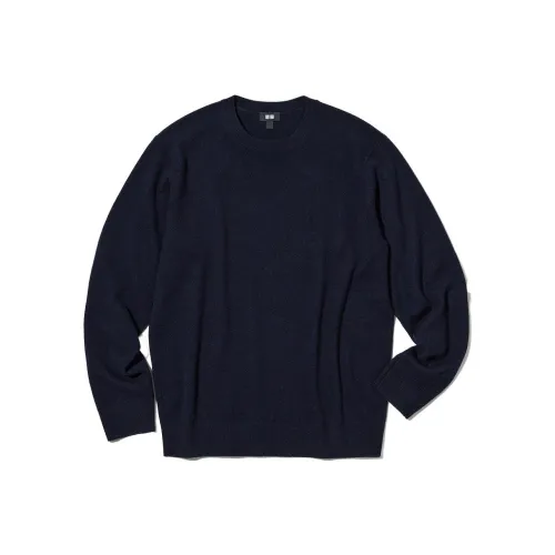 UNIQLO Темно-синие унисекс свитеры