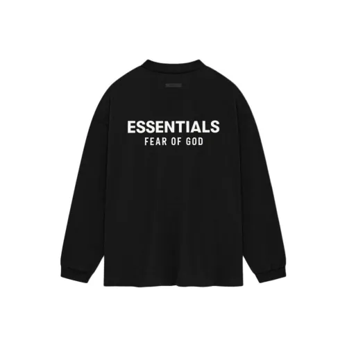 Fear Of God Essentials FW24 Holiday Core Collection Толстовка Мужской Метеоритный Черный