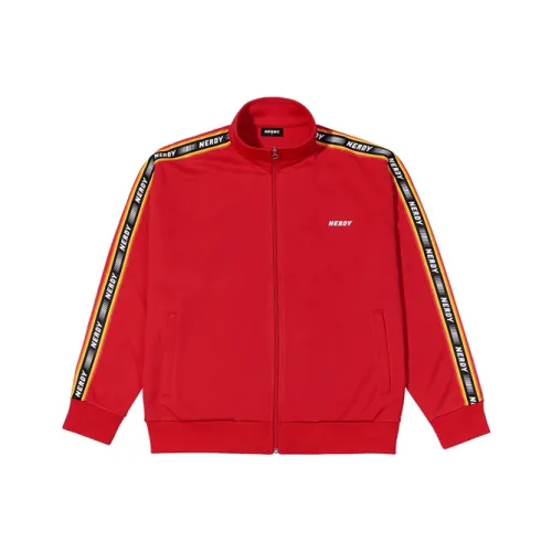 Nerdy Красный Унисекс Куртки