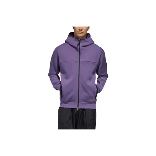 Adidas O1 Htt Музыкальная Куртка Мужская Технология Фиолетовая