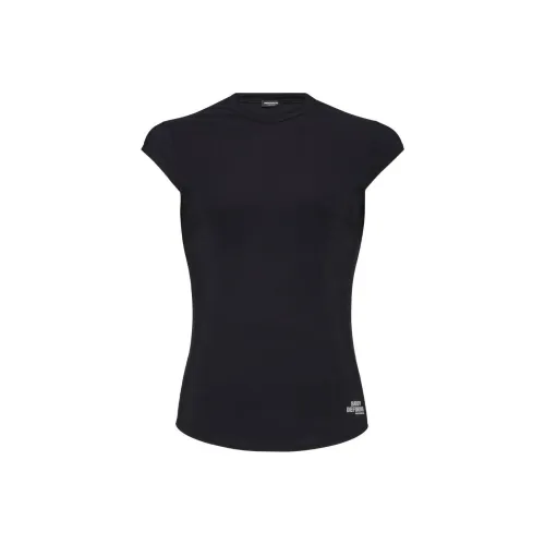 DSQUARED 2 Черные Мужские T-Рубашки