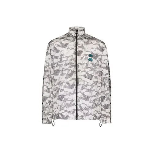 Off Белый FW20 Серый Белый Мужские Куртки