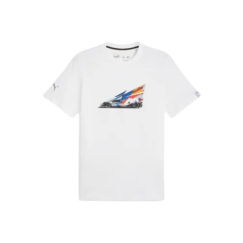 PUMA BMW M Motorsport Graphic T-Shirt Мужская Белая