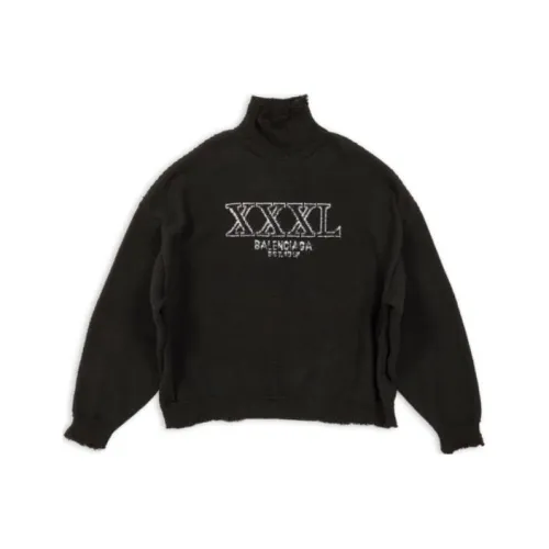 BALENCIAGA Черный Унисекс Свитеры