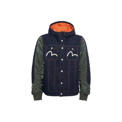 EVISU Джинсовый синий Мужские Куртки