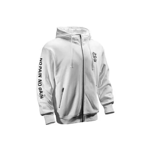 Muscle Dog Свободный крой Утолщенная куртка Мужская Белая