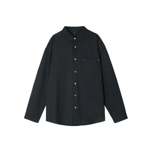 WILD LEADER Рубашка Унисекс Ночной Черный