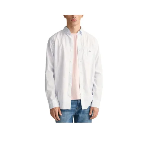 GANT Light Blue Мужские Рубашки