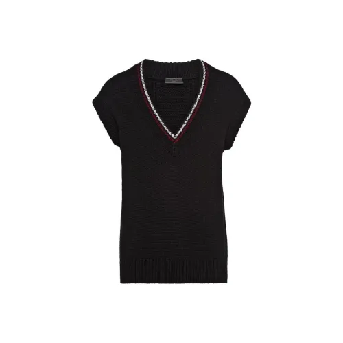 PRADA Мужские черные майки