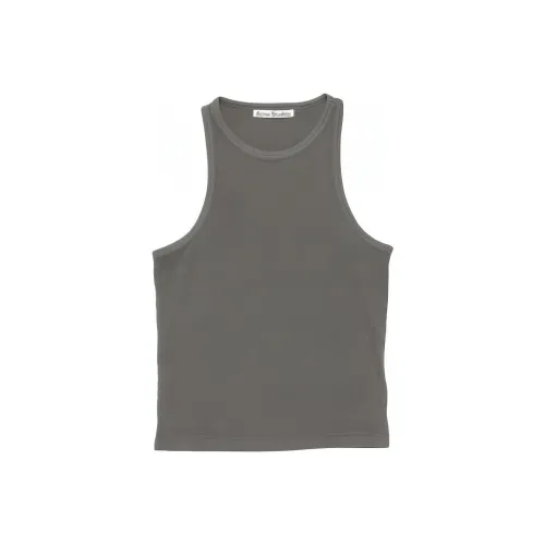 Acne Studios SS24 Майка Унисекс Light Серый