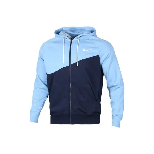 nike Небесно-голубой Мужские Куртки