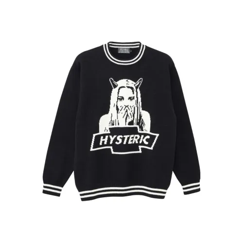 HYSTERIC GLAMOUR Мужские черные свитеры