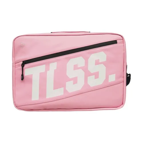 TLSS Полиэстер Двойной Плечо Через плечо Одно плечо Сумка Унисекс Розовый