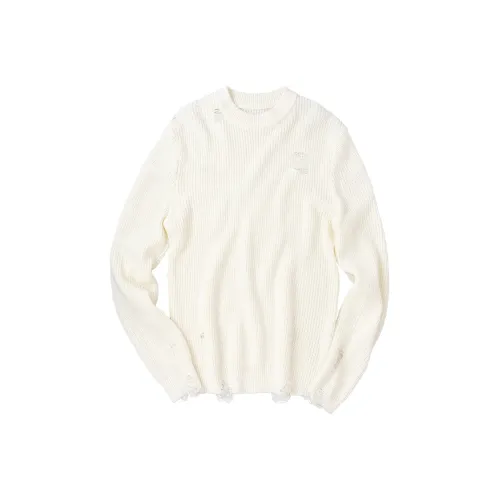 Mr.Bu Свитер Мужской Айвори Белый