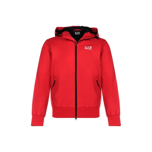 EMPORIO ARMANI Гоночные Красные Мужские Куртки