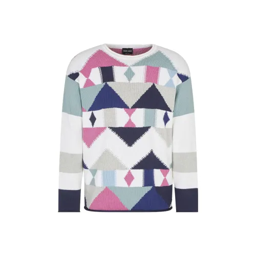 EMPORIO ARMANI Многоцветные Мужские Свитера