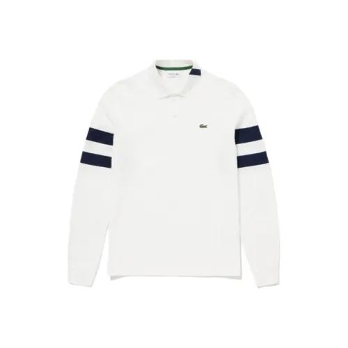 LACOSTE Collaboration Белая Мужская Поло