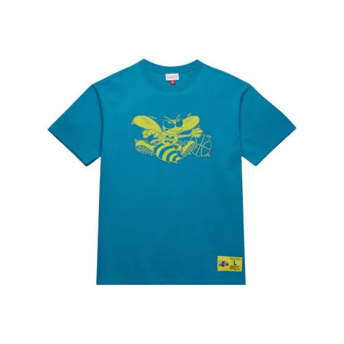 MITCHELL NESS x NBA Charlotte Hornets Футболка Мужская Синяя
