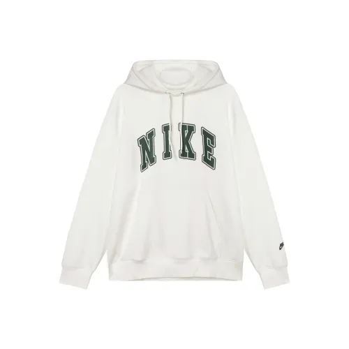 Nike Club Свитшот Мужской Парус Белый Пихта Зеленый