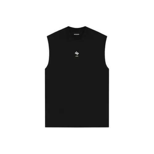 REPRESENT Мужские майки черного цвета