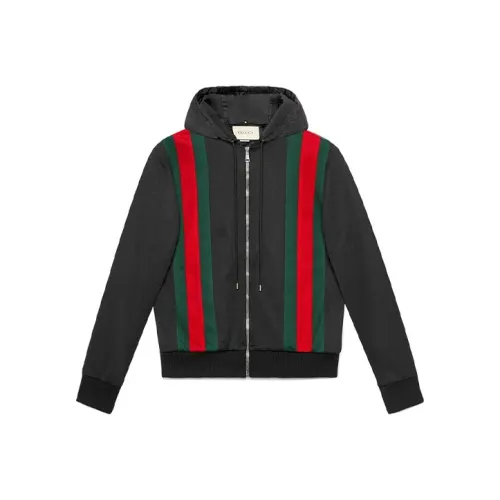 GUCCI Мужские черные куртки