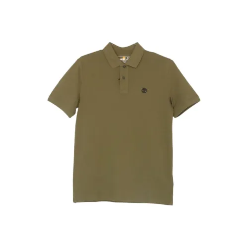 Timberland Поло Мужское Темно-Зеленое