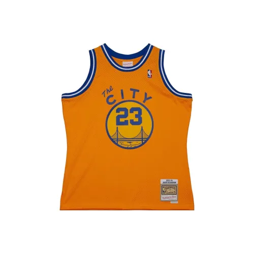 MITCHELL NESS Топ без рукавов Мужской Оранжевый