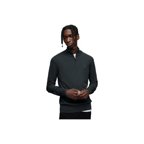 ALLSAINTS Tubular Синий Грязный Серый Лайм Мужские Свитера