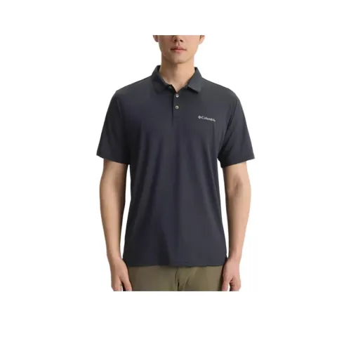 Columbia совместное брендирование Tech Trail Поло Мужское Черное