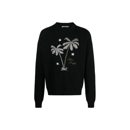 PALM ANGELS Черные Мужские Свитера