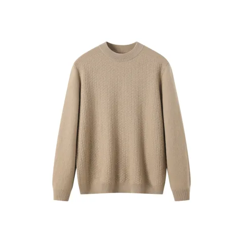 H YXIANG Кашемир Свитер Мужской