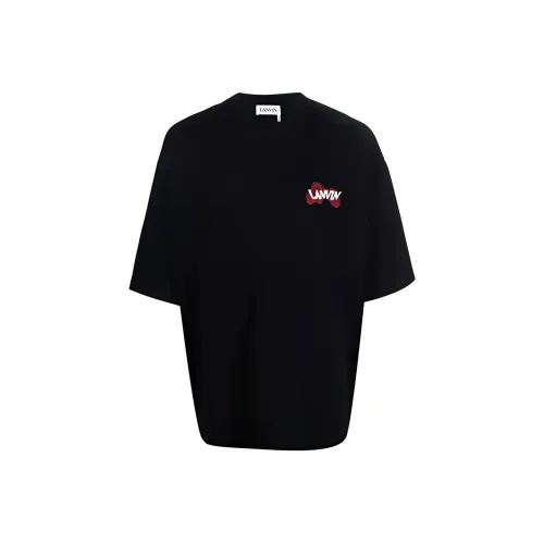 Lanvin Мужские черные рубашки T