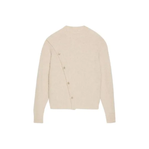 Jacquemus Экрю Мужские Свитера