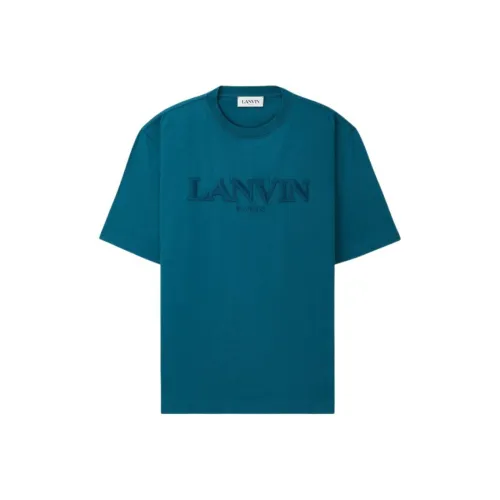 Lanvin Синие Унисекс Футболки