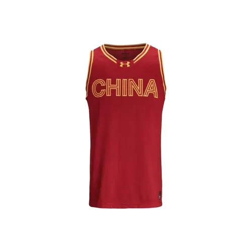 Under Armour Tank Top Мужской Campus Red