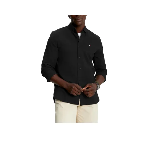 Tommy Hilfiger Рубашка Мужская Черная